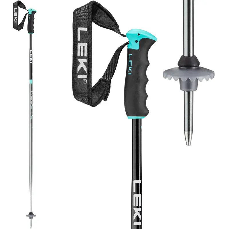 Leki Neolite Airfoil Women’S Ski Poles – Ergonomic Carbon Construction 1