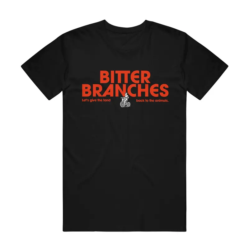 Let’S Give The Land Back To The Animals – Official Black Band T-Shirt 1