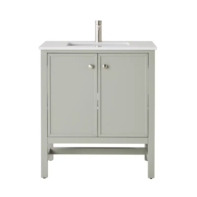 Liam 790Mm Evergreen Fog Single Bathroom Vanity 1