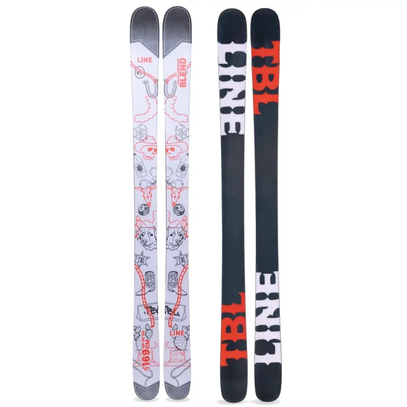 Line Blend Tbl Twin-Tip All-Mountain Skis 1