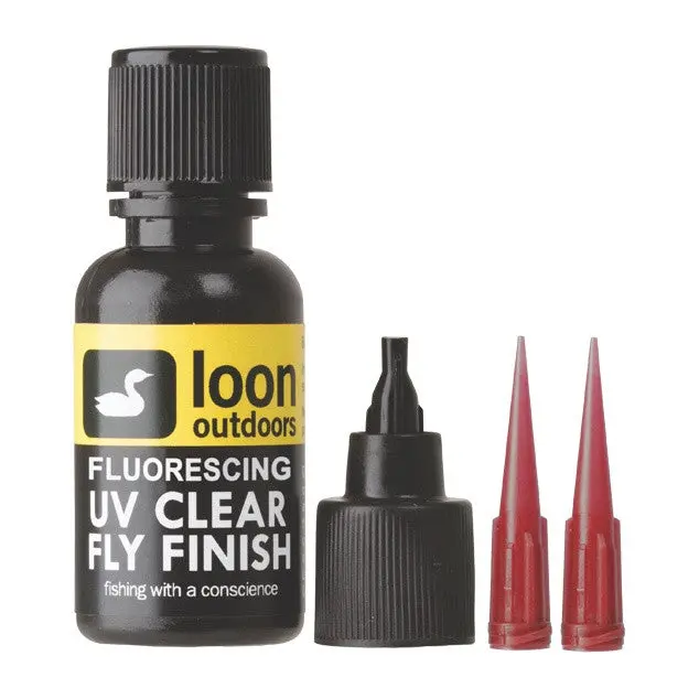 Loon Uv Fluorescing Clear Fly Finish 1