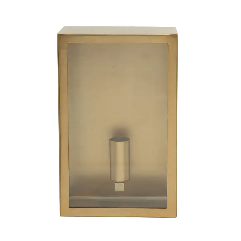 Mariner Outdoor Wall Bracket In Antique Brass – 16Cm X 25Cm 1