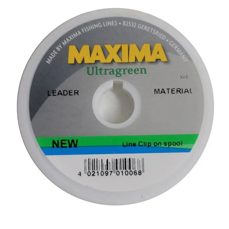 Maxima Ultragreen Tippet – 100-Meter Spool 1