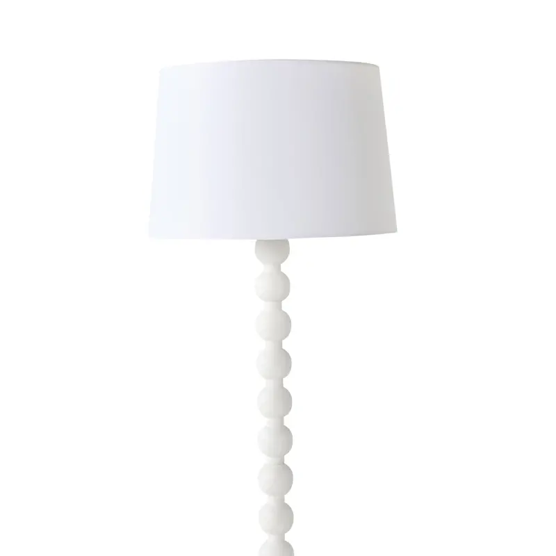Melissa White Wood Floor Lamp – 162Cm Height 2