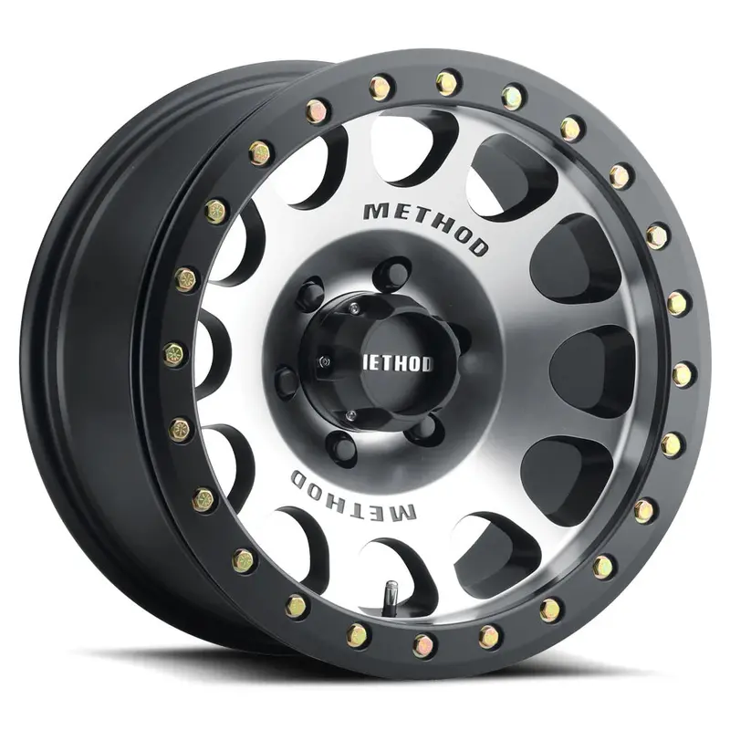 Method Race Wheels 105 Beadlock Wheel – Machined Finish (Mr10579050338B) 1