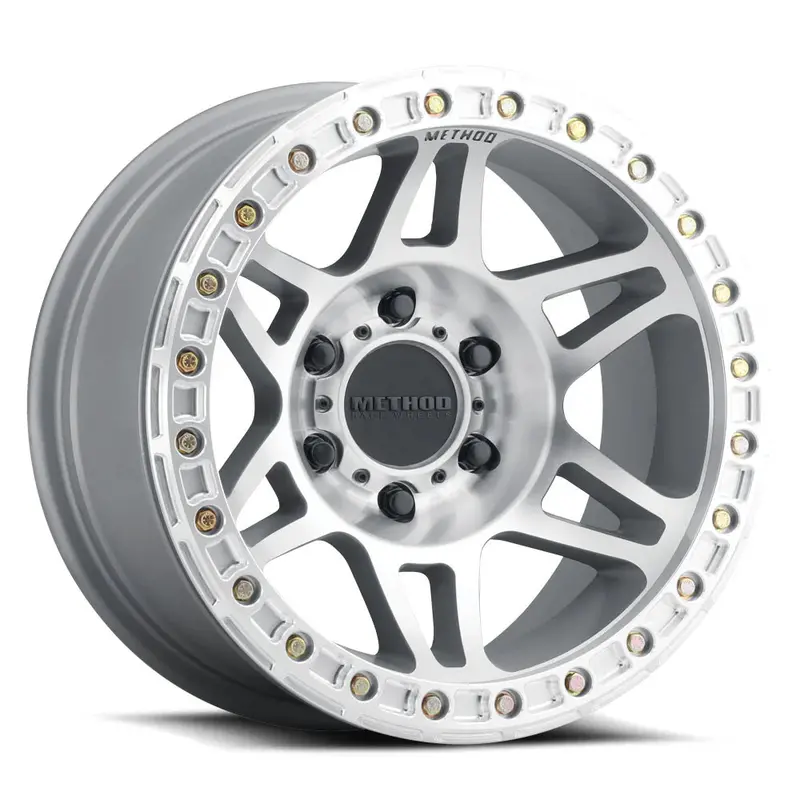 Method Race Wheels 106 Beadlock Wheel – Machined Finish (Mr10679050344B) 1