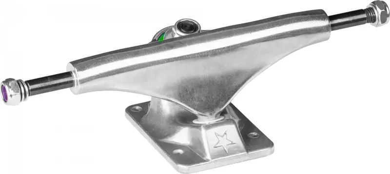 Mini Logo Polished Skateboard Truck Pair 1