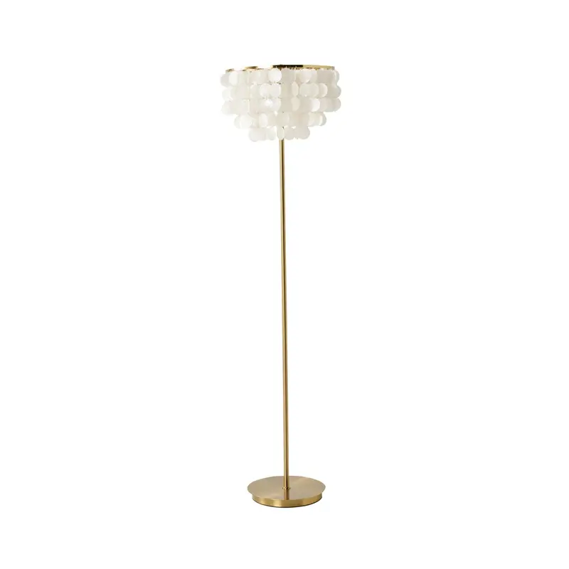Mirella Capiz Floor Lamp – 160Cm Coastal-Inspired Ambient Light 1