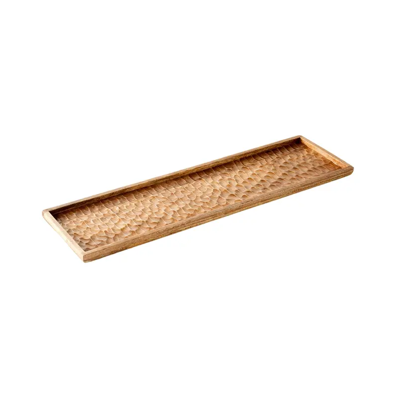 Moana Hammered Large Rectangular Platter – 79X23Cm 1