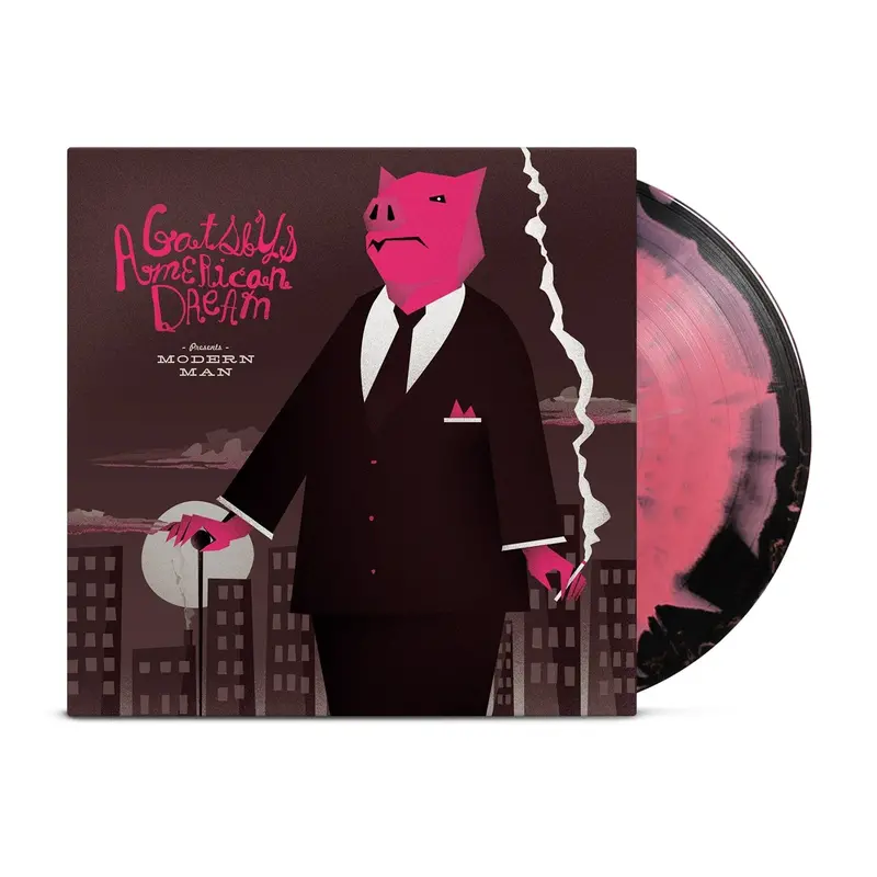 Modern Man Vinyl Record • Pink And Black Swirl Variant • Limited Edition (250) 1