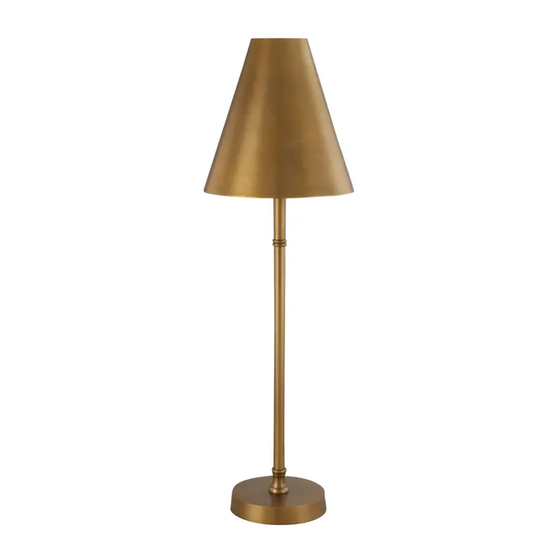 Modus Matte Brass Table Lamp – Sleek 62Cm Height Design 1
