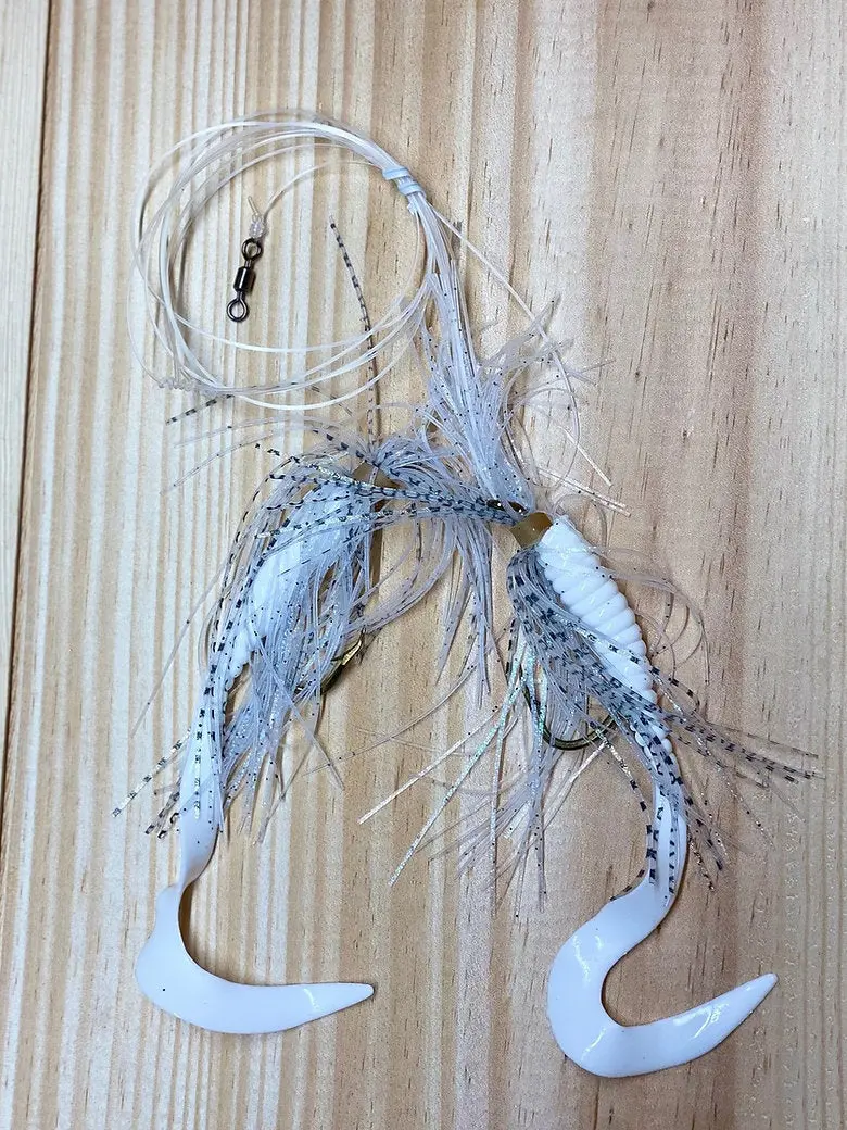 Monomoy Tackle Xl Black Sea Bass Tandem Hook Rig 1