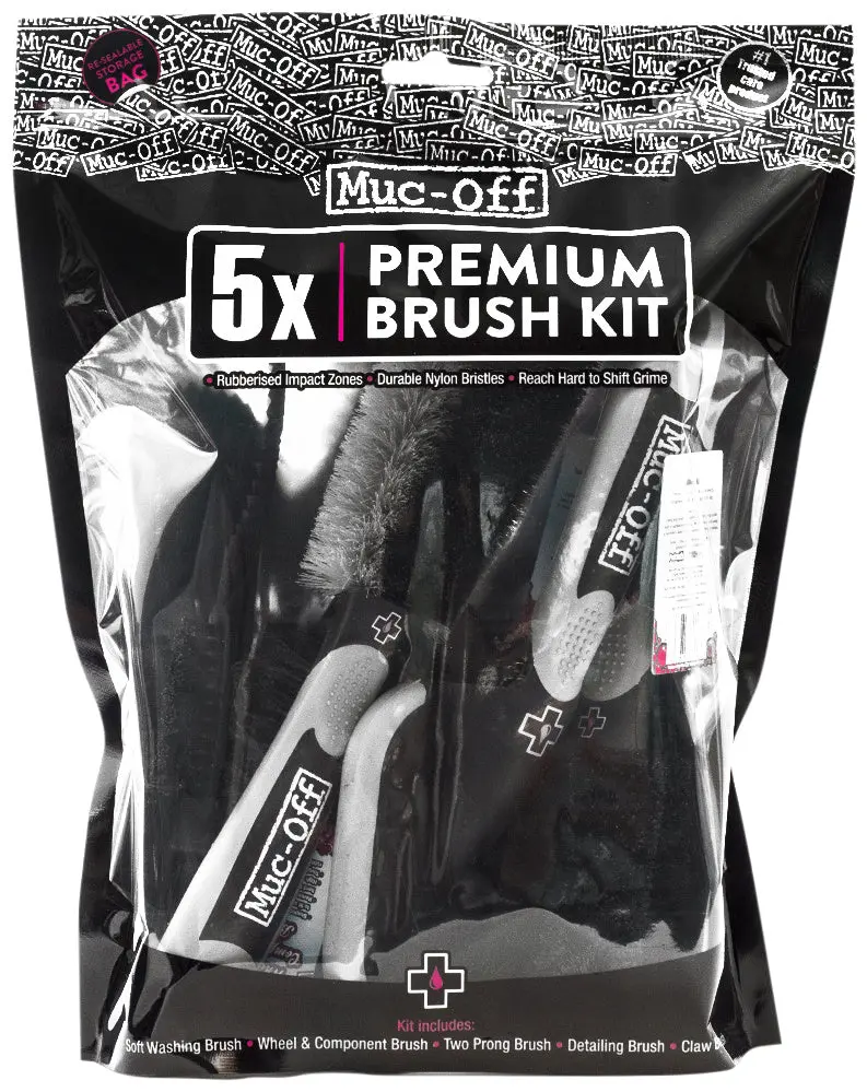 Muc-Off 5-Piece Professional Brush Kit 1