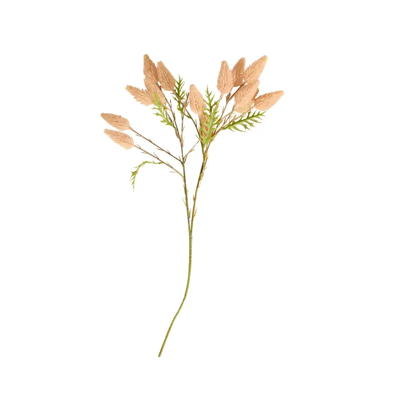 Mulla Mulla Stem – 71Cm Pink Faux Floral Branch 1