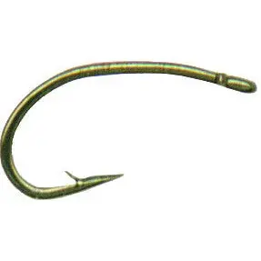 Mustad C49S Fly Hook (25-Pack) – Classic Curved Design For Traditional Wet Flies 1