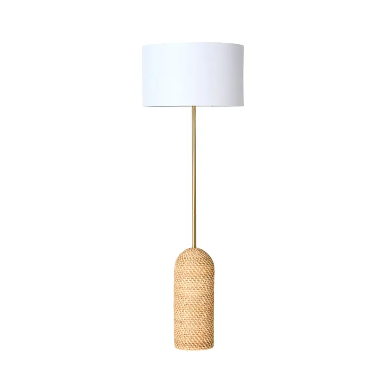Mya Woven Rattan Floor Lamp – 150Cm Height 1