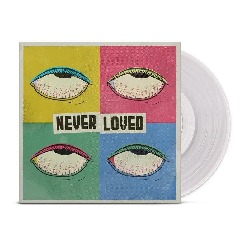 Never Loved Vinyl Lp – Transparent Clear Pressing (250 Copies) 1