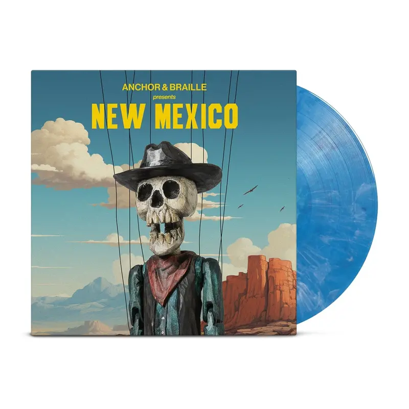 New Mexico Vinyl Lp – Solid Opaque Blue Pressing 1