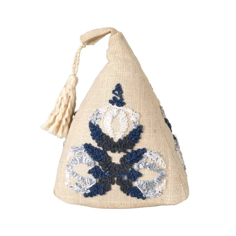 Nila Embroidered Decorative Door Stop 1