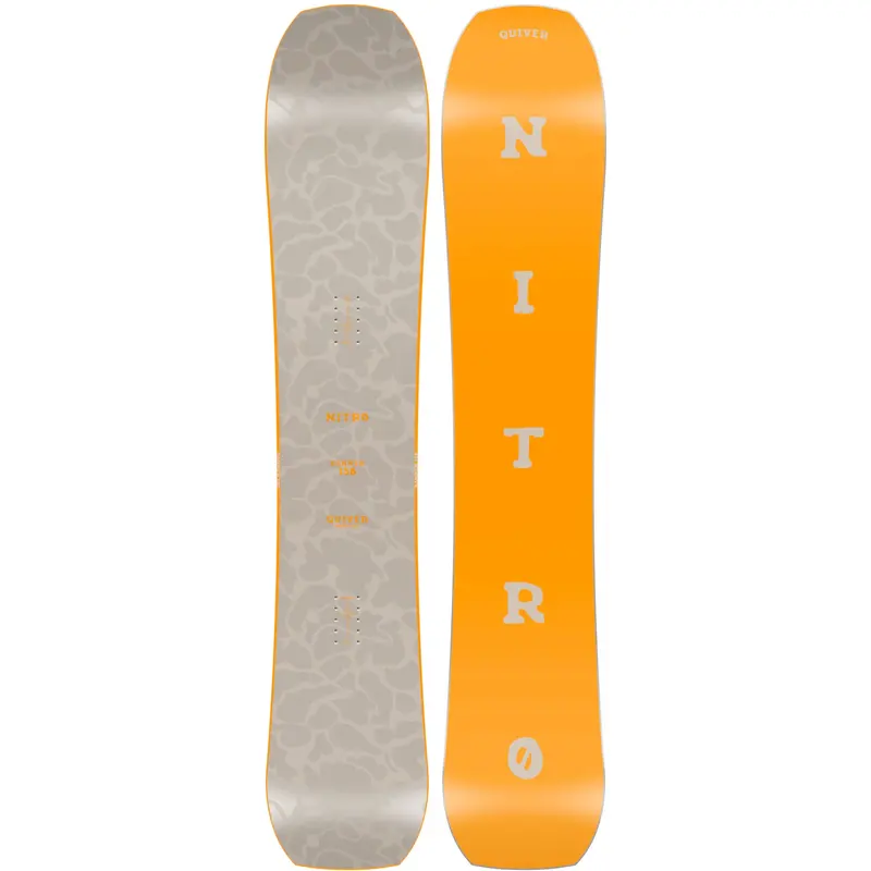 Nitro Banker Men'S All-Mountain Snowboard 1