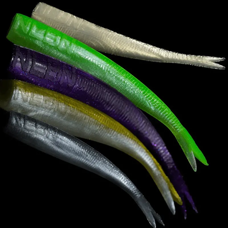 Nlbn 8-Inch Straight-Tail Soft Plastics – Versatile Slow-Fall Profile 1