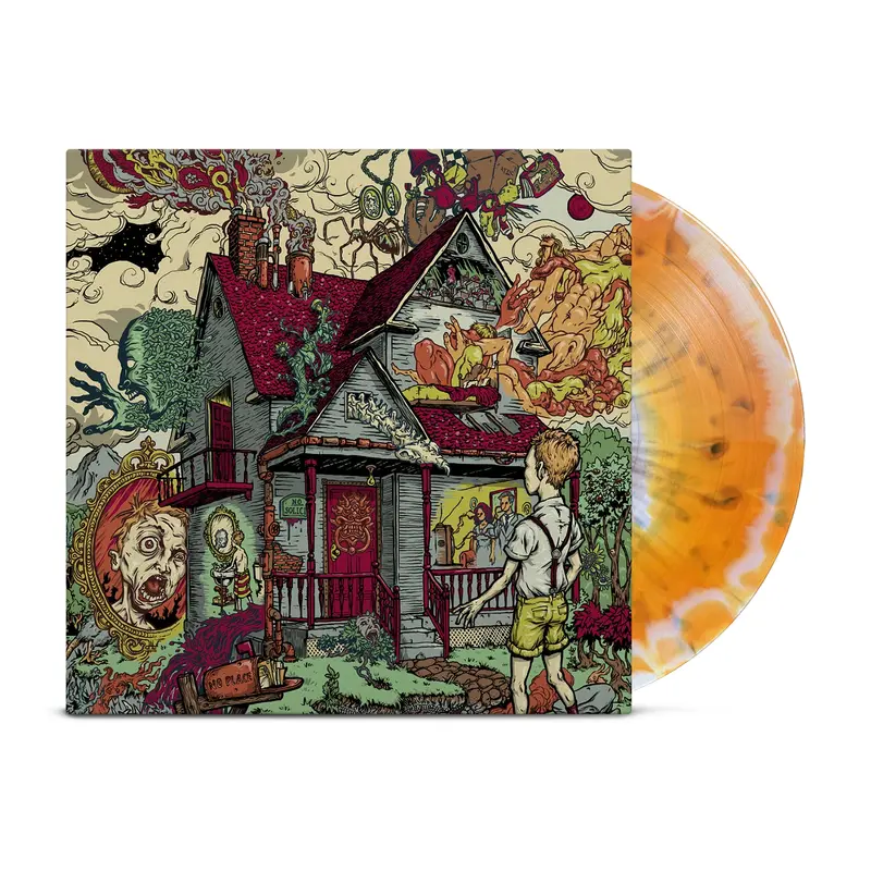 No Place Vinyl Lp – Orange And White Blend With Brown Splatter 1