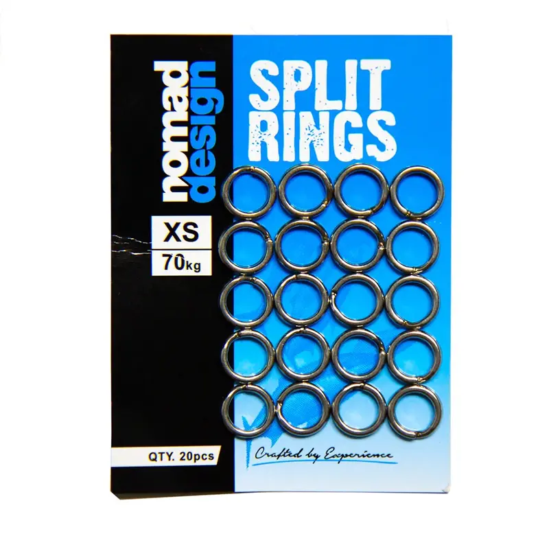 Nomad Design Premium Stainless Steel Split Rings 1