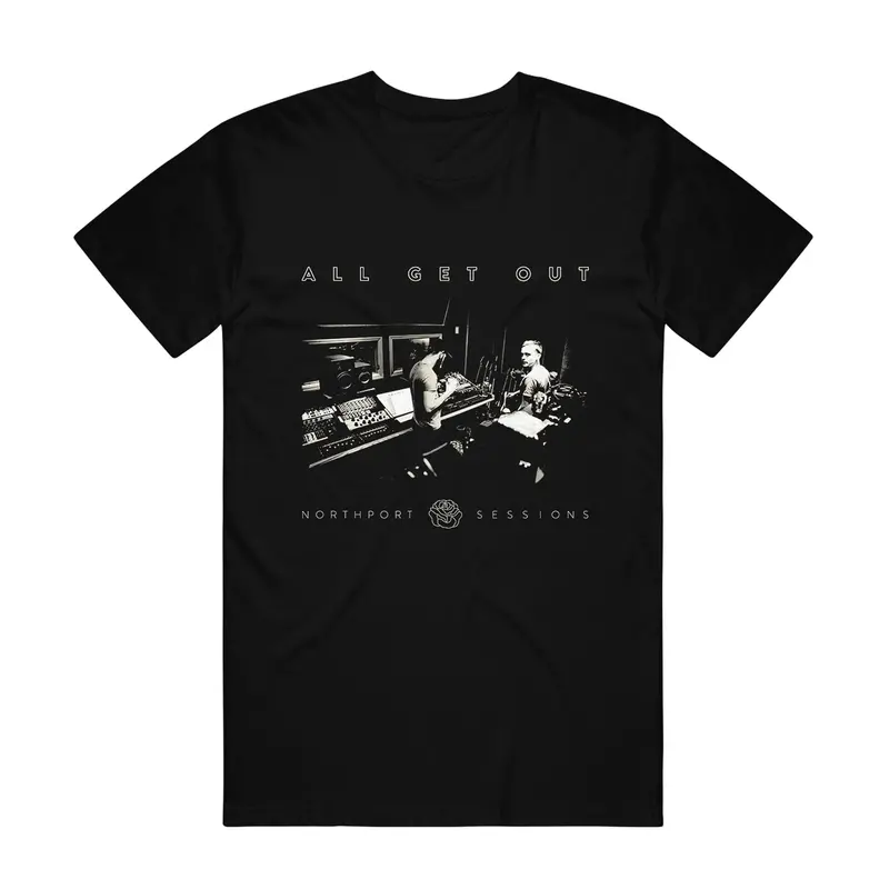 Northport Sessions Band T-Shirt In Solid Black 1