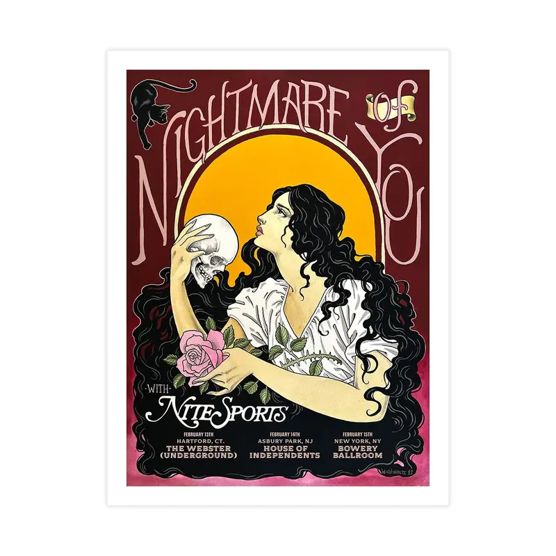 Official Tour Poster (18" X 24") With Shipping Tube 1