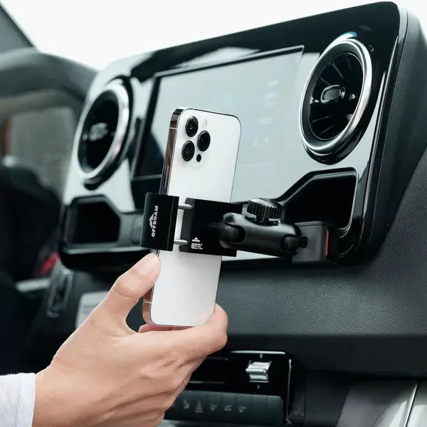 Offroam Adjustable Dashboard Phone Mount For Mercedes-Benz Sprinter (2019–2025) 1