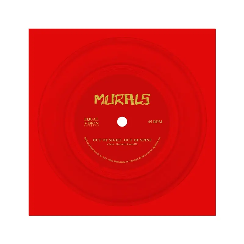 Out Of Sight, Out Of Spine Red Flexi-Disc 7-Inch (Limited To 500 Copies) 1