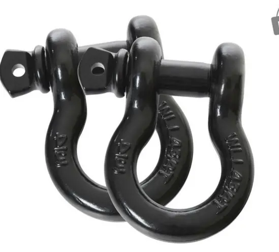 Overland Vehicle Systems 3/4-Inch D-Ring Recovery Shackle – 4.75-Ton Rated (19019901) 1
