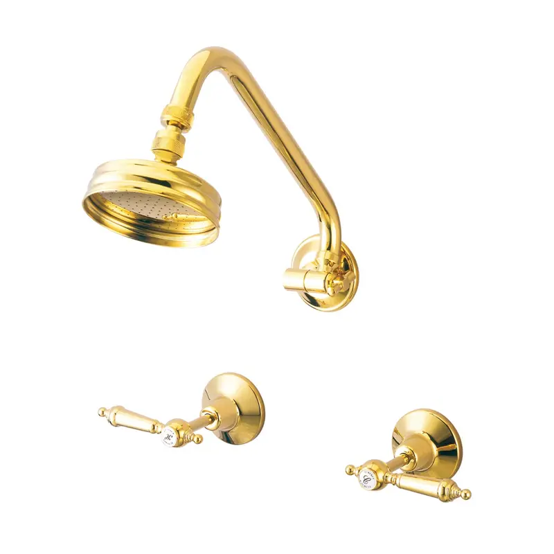 Oxford Pvd Shower Mixer And Handset Set 1