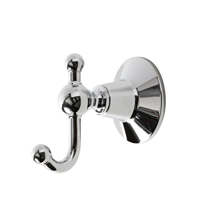 Oxford Robe Hook – Polished Chrome Finish, Minimalist Design 1