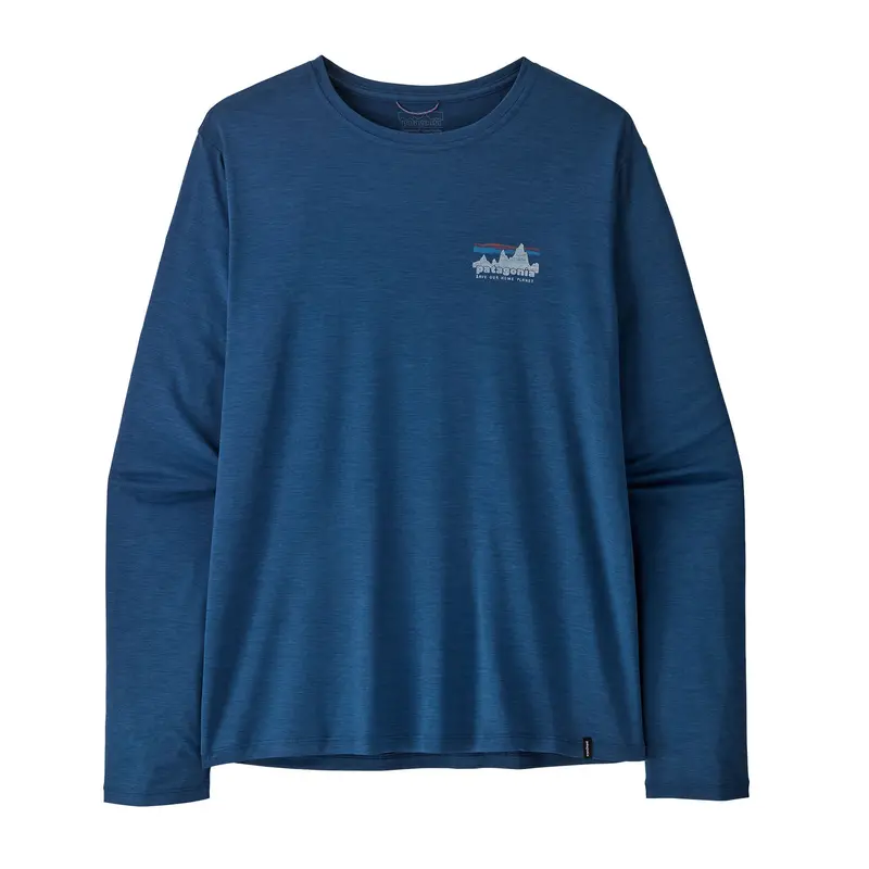 Patagonia Men'S Capilene Cool Long-Sleeve Daily Shirt In '73 Skyline Design – Spring 2026 1