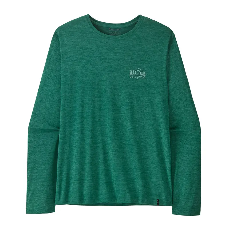 Patagonia Men'S Capilene Cool Long-Sleeve Daily Shirt In Strataspire Print – Spring 2026 1