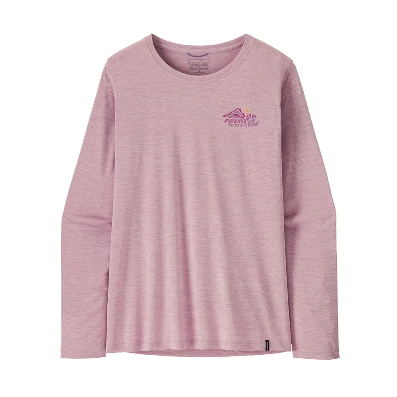 Patagonia Women'S Capilene Cool Long-Sleeve Daily Shirt In Trailcheck Pattern – Spring 2026 1
