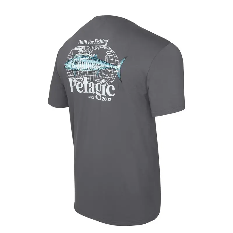 Pelagic Freespool Worldwide Wahoo Short Sleeve T-Shirt – Quick-Dry Performance Tee 1