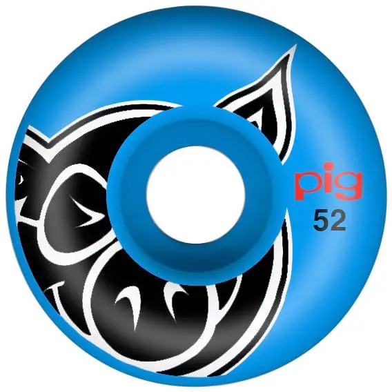 Pig Wheels Proline 52Mm Skateboard Wheel Set 1