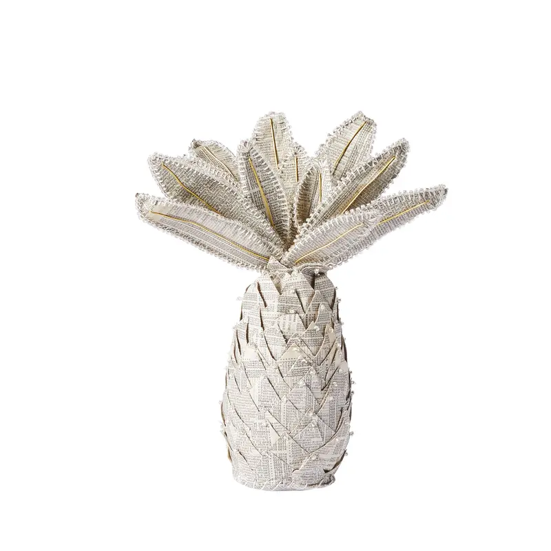Pineapple-Shaped Ceramic Door Stop – 26X16X16 Cm 1
