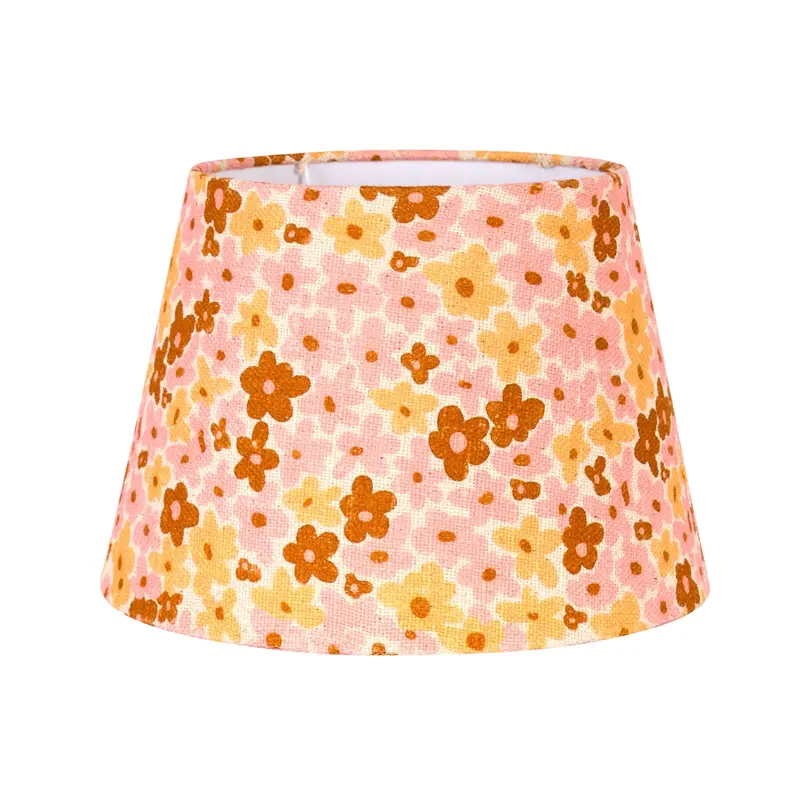 Pink Tapered Lamp Shade – 35 Cm Top × 25 Cm Bottom × 24 Cm Height 1