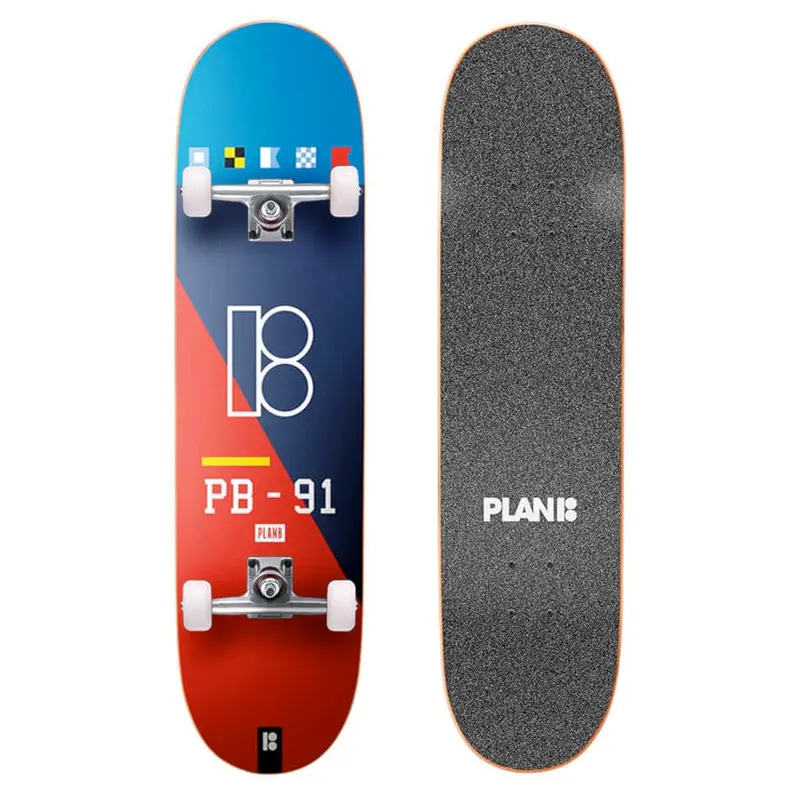 Plan B Nautical Complete Skateboard 1