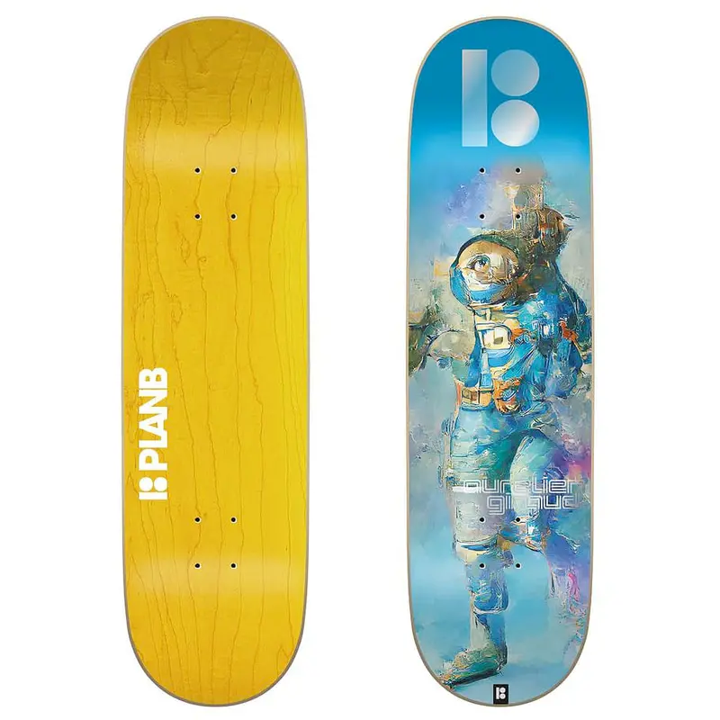 Plan B Spaced Giraud Skateboard Deck – 8.75" 1