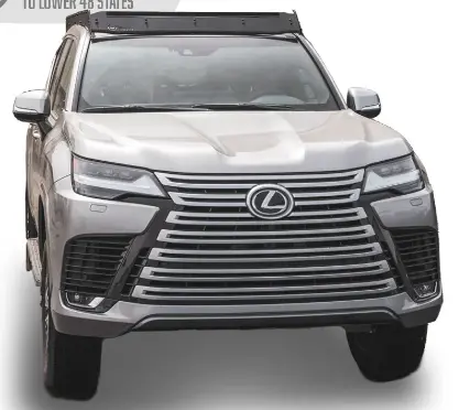 Prinsu Designs Lexus Lx600 Roof Rack (2022–2023) 2