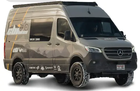 Prinsu Designs Mercedes-Benz Sprinter 144 Roof Rack (2014–2022) 3