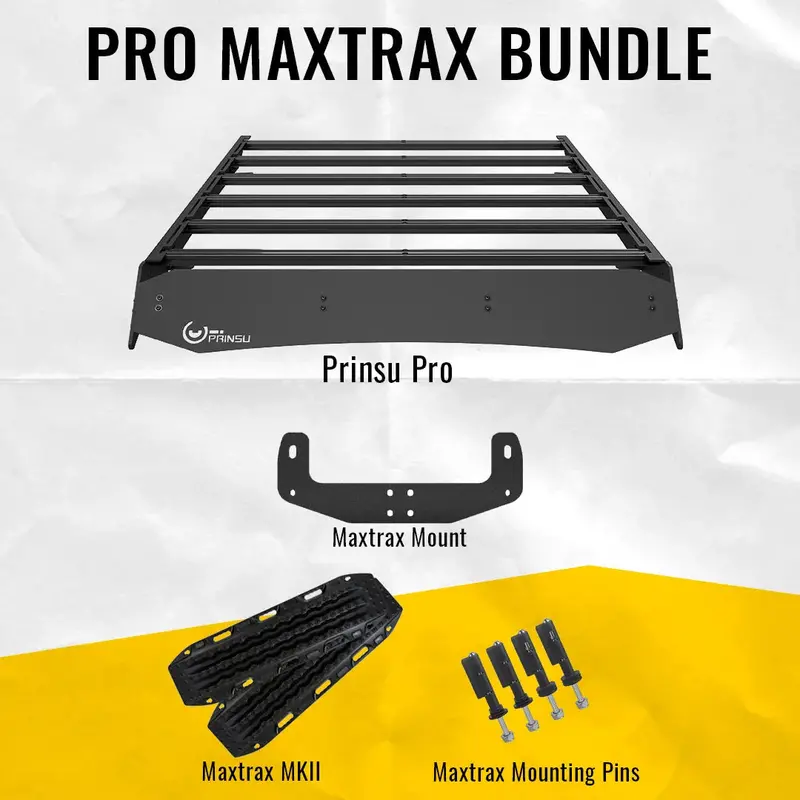Prinsu Maxtrax Pro Rack Bundle Kit 1
