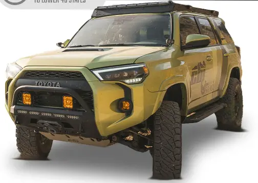Prinsu Pro Full Roof Rack For 5Th-Gen Toyota 4Runner (2010–2024) 1