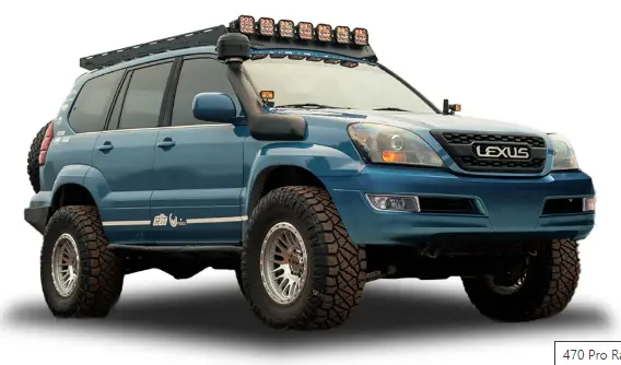 Prinsu Pro Roof Rack For Lexus Gx470 1