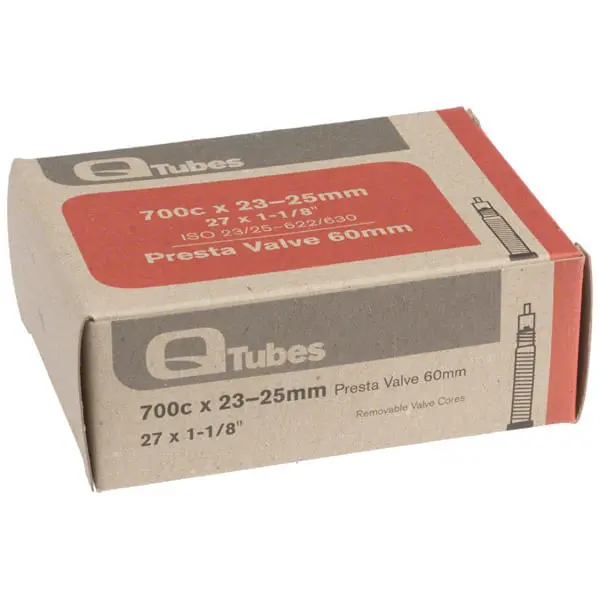 Q-Tubes 700C Presta Valve Inner Tube (23–25Mm Width, 60Mm Valve) 1