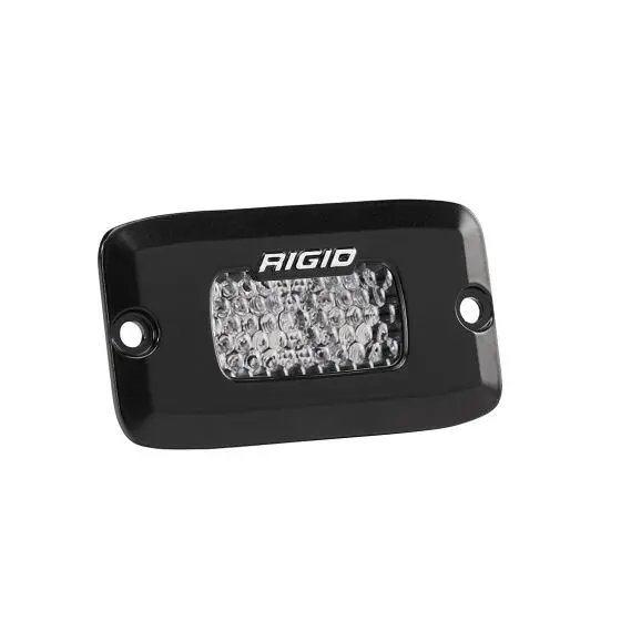 Rigid Industries Sr-M Pro Flood Light – Black, Diffused, Flush-Mount (Model 922513) 1